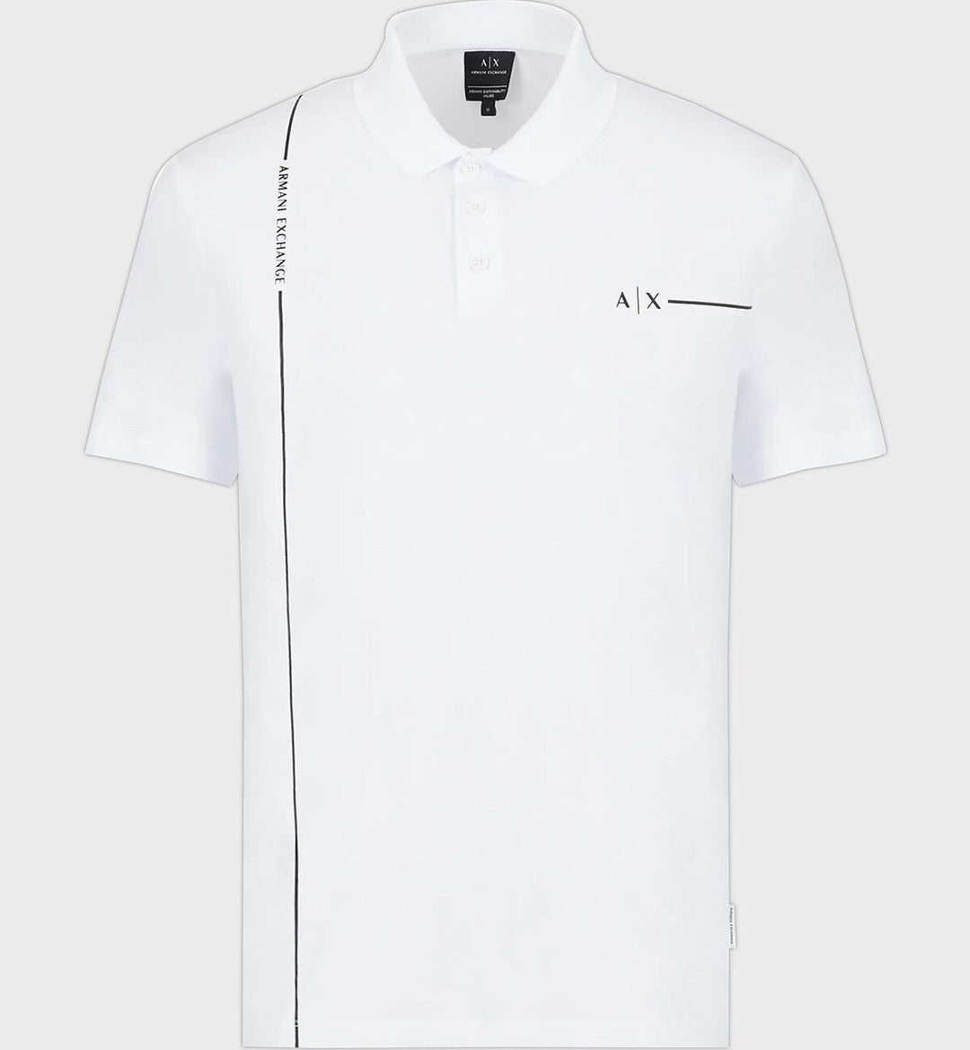 ARMANI EXCHANGE  Polo Logo Linea Laterale Vert. Uomo |  JEK PIT