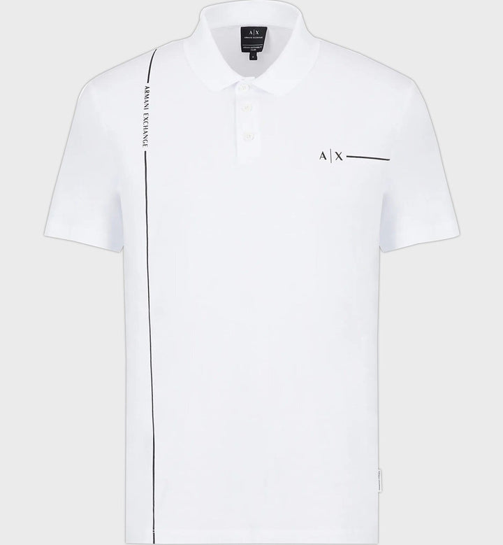 ARMANI EXCHANGE  Polo Logo Linea Laterale Vert. Uomo |  JEK PIT