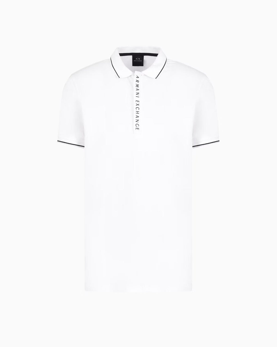 ARMANI EXCHANGE  Polo Logo Verticale Su Zip Uomo |  JEK PIT