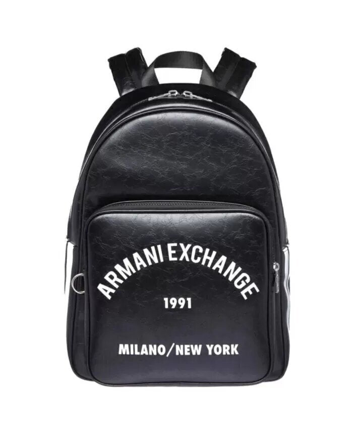 ARMANI EXCHANGE  Zaino Pelle Logo Stampato Gr Uomo |  JEK PIT