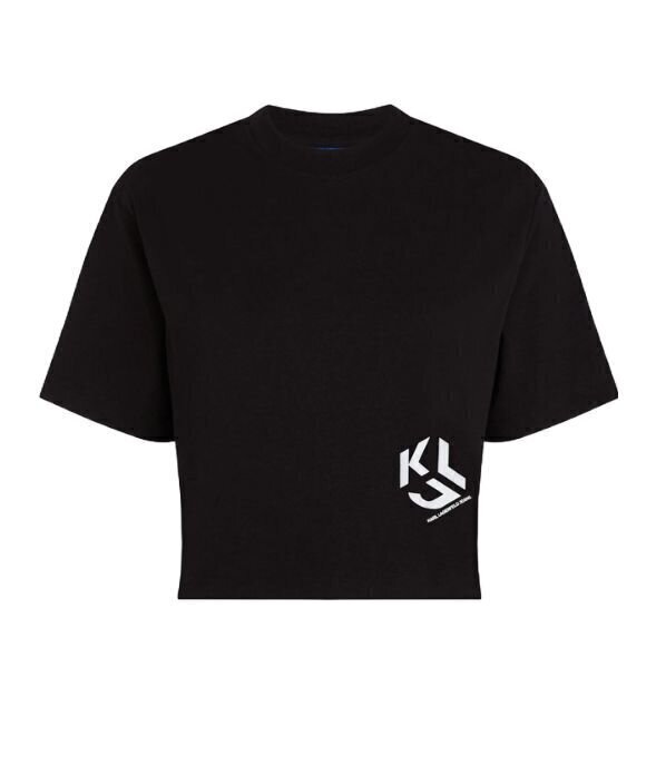 KARL LAGERFELD  t-Shirt Klj Reg Cropped Logo Fondo Donna |  JEK PIT