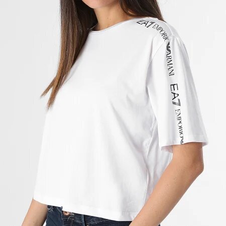 EMPORIO ARMANI EA7  t-Shirt Logo Up Stampa Donna |  JEK PIT