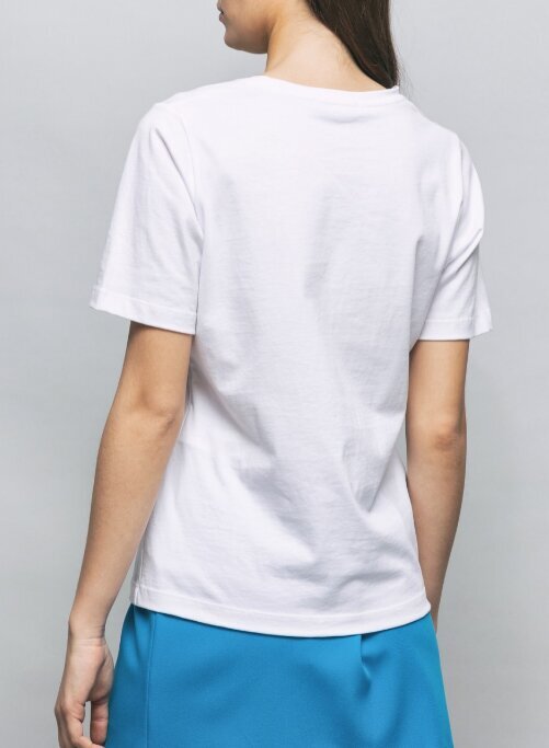 GAELLE  t-Shirt Jersey Stampa Riquadro Donna |  JEK PIT