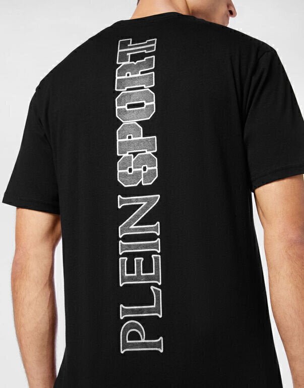 T-Shirt Round Neck Logo Fronte-Retro Uomo - JEK PIT