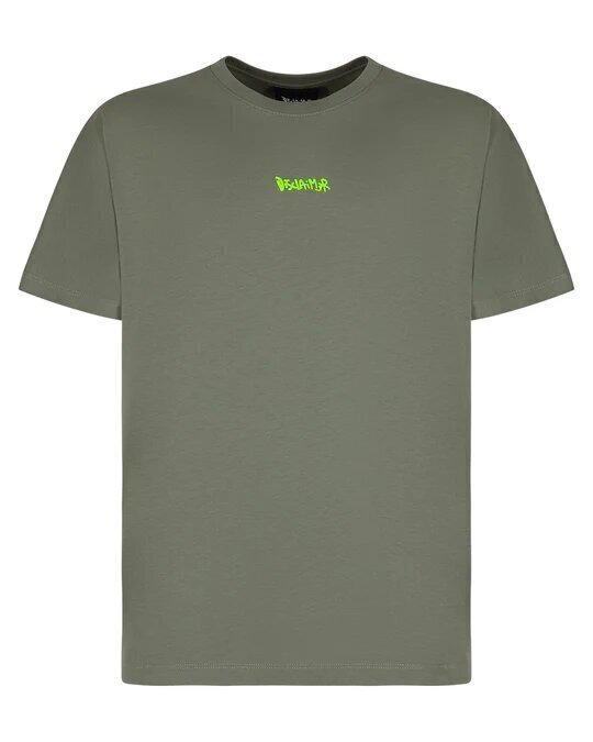 DISCLAIMER  t-Shirt Doppio Logo Fronte-Retro Uomo |  JEK PIT