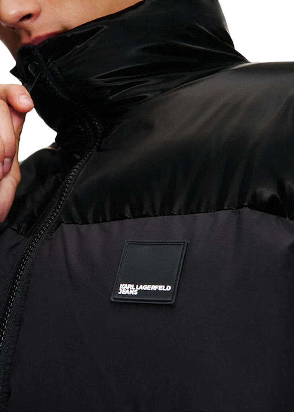 KARL LAGERFELD  Piumino Capp. Stampa Retro Gr Uomo |  JEK PIT