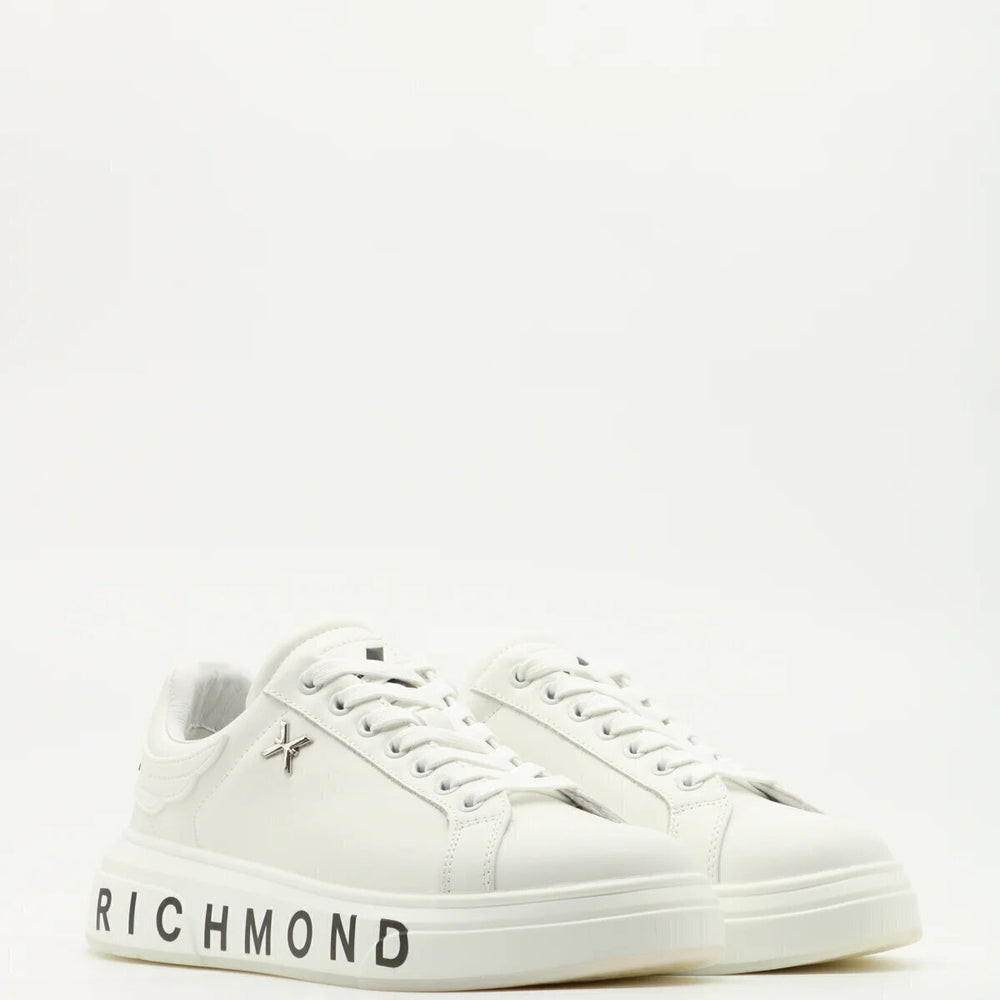JOHN RICHMOND  Sneakers Con Logo Su Fondo x Silver Uomo |  JEK PIT