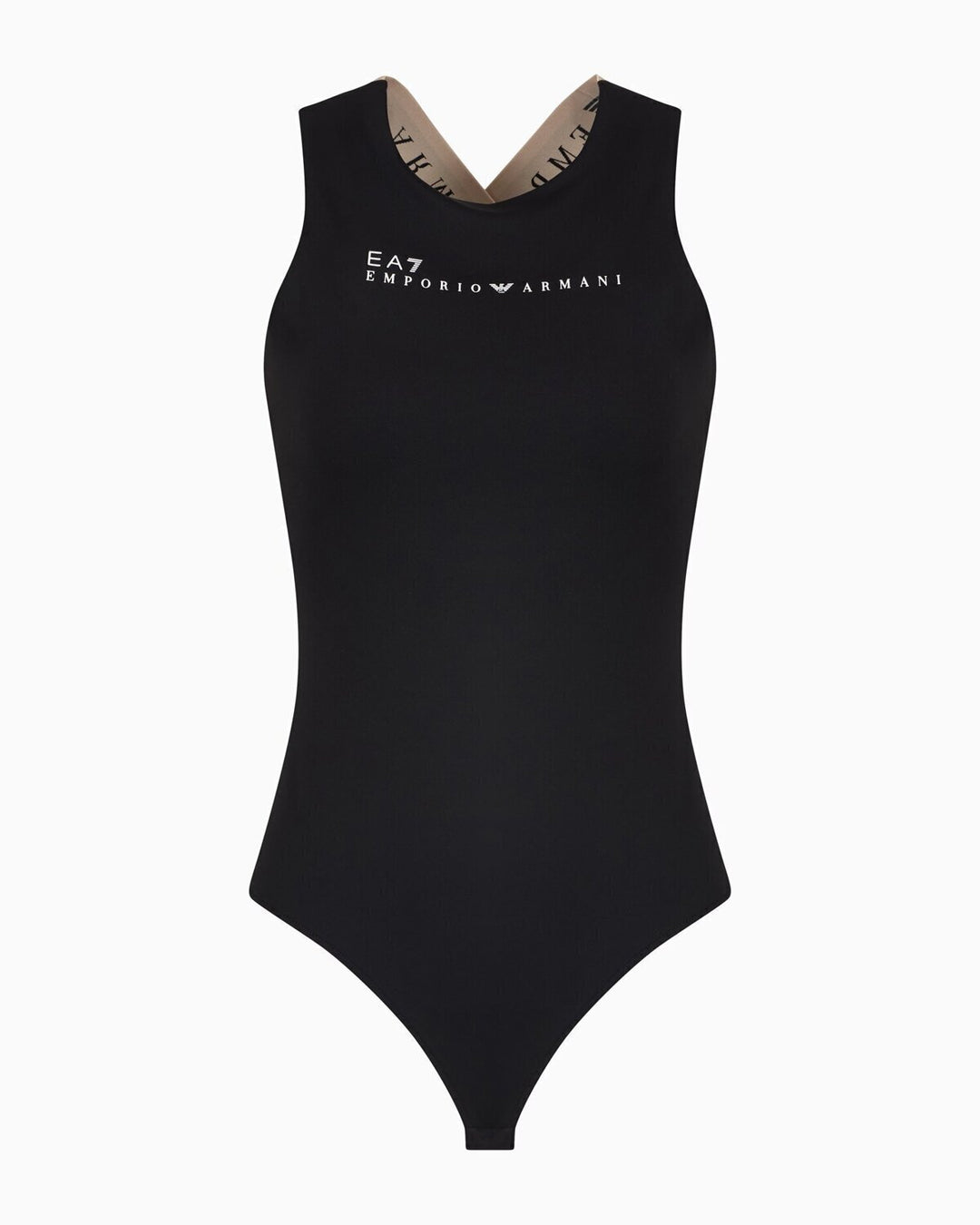 EMPORIO ARMANI EA7  Bodyshirt Logo Fronte e Retro Donna |  JEK PIT