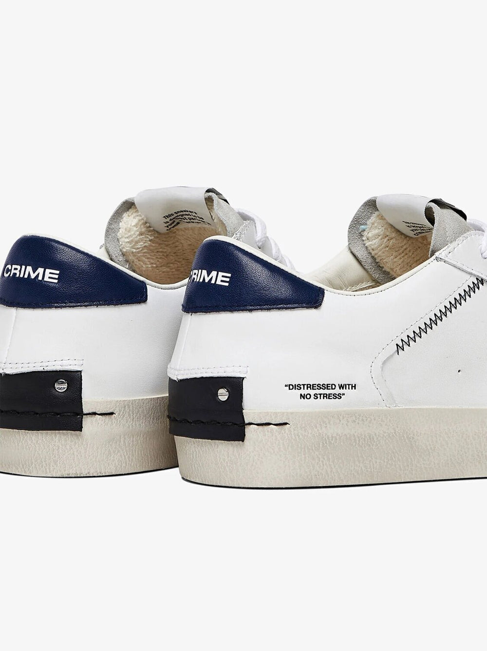 CRIME LONDON  Sneakers Distressed Blue Pa Uomo |  JEK PIT
