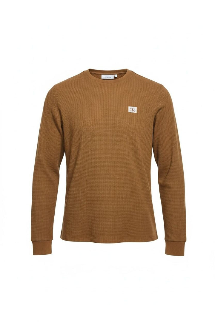 CALVIN KLEIN  Maglia Con Logo Sovrapposto Uomo |  JEK PIT