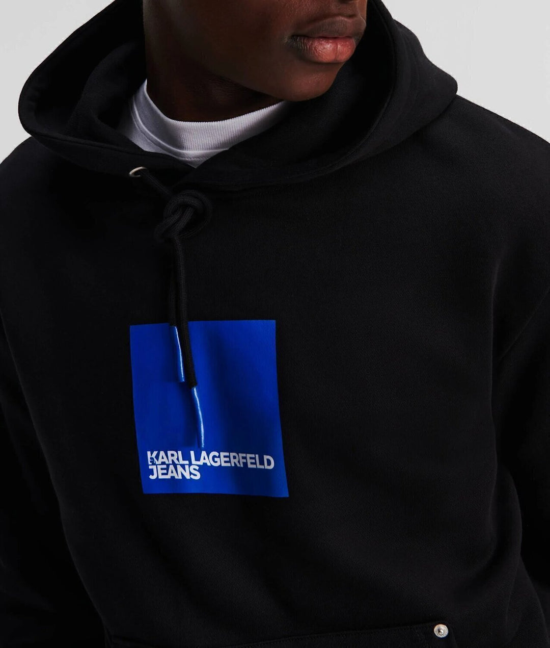 KARL LAGERFELD  Felpa Cappuccio Logo Centr. Pc Uomo |  JEK PIT