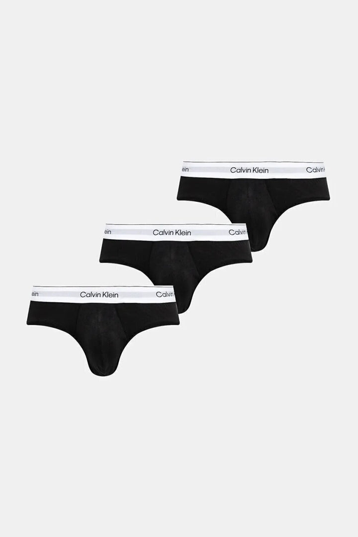 CALVIN KLEIN  Slip Hip Brief 3pk Logo Elastico Uomo |  JEK PIT
