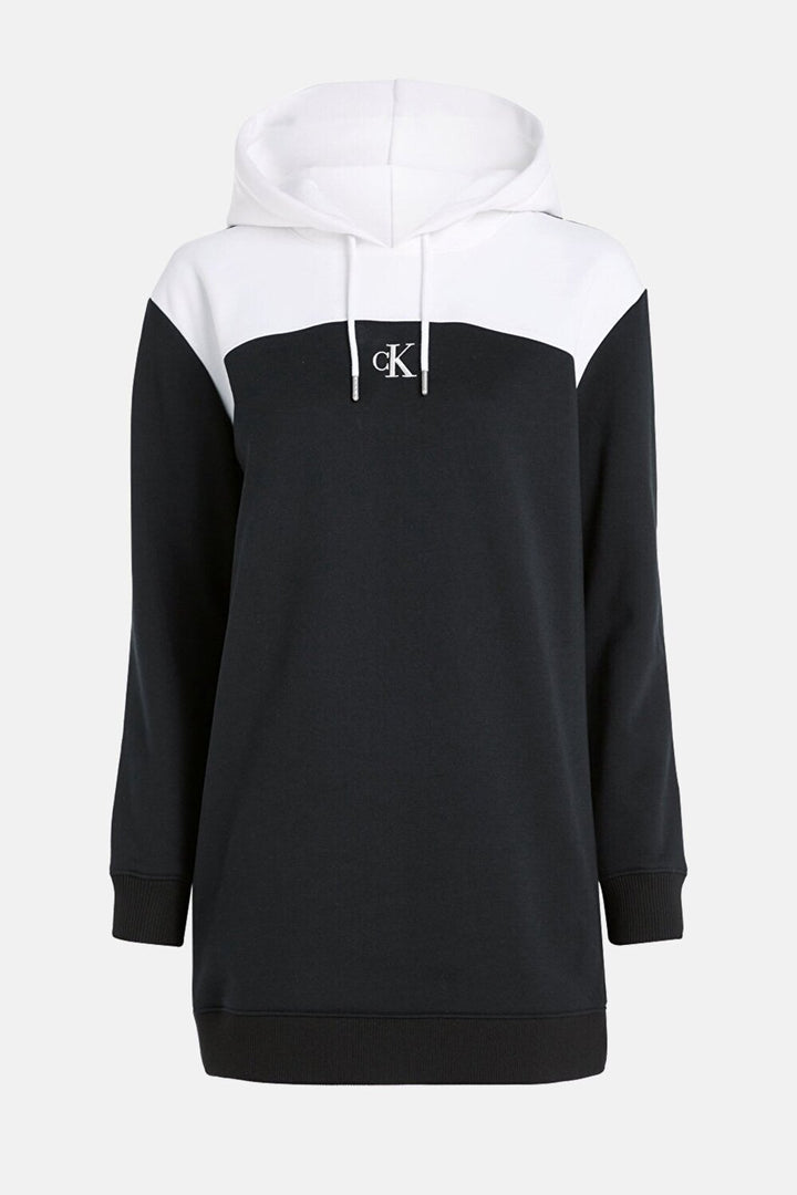 CALVIN KLEIN  Felpa Bicolor Lunga Donna |  JEK PIT