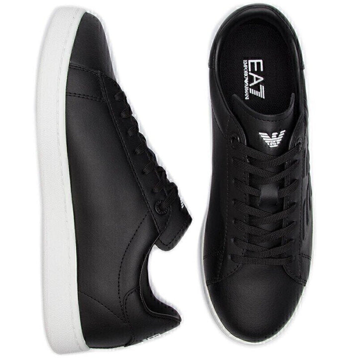 EMPORIO ARMANI EA7  Sneakers Nera Para Bian Uomo |  JEK PIT