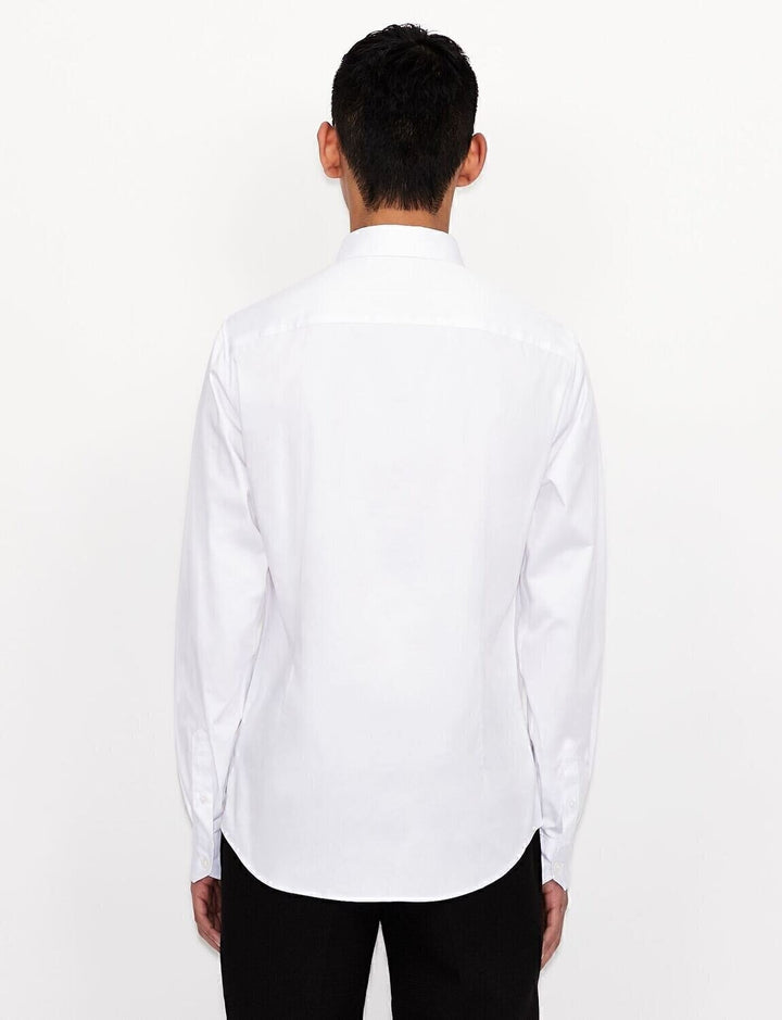 ARMANI EXCHANGE  Camicia Basic Logo Ricamato Uomo |  JEK PIT