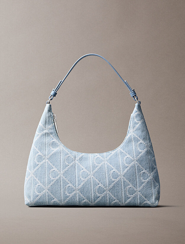 CALVIN KLEIN  Borsa In Denim Allover Donna |  JEK PIT