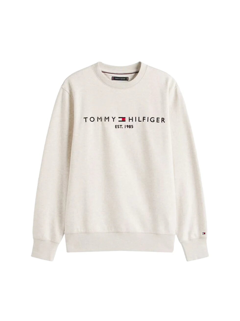 TOMMY HILFIGER  Felpa Giro Con Logo Ricamto Uomo |  JEK PIT