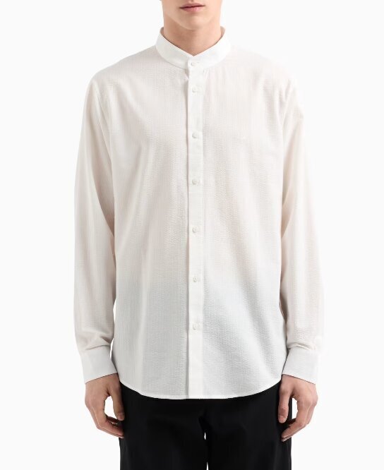 ARMANI EXCHANGE  Camicia Collo Coreana Lavorata Uomo |  JEK PIT