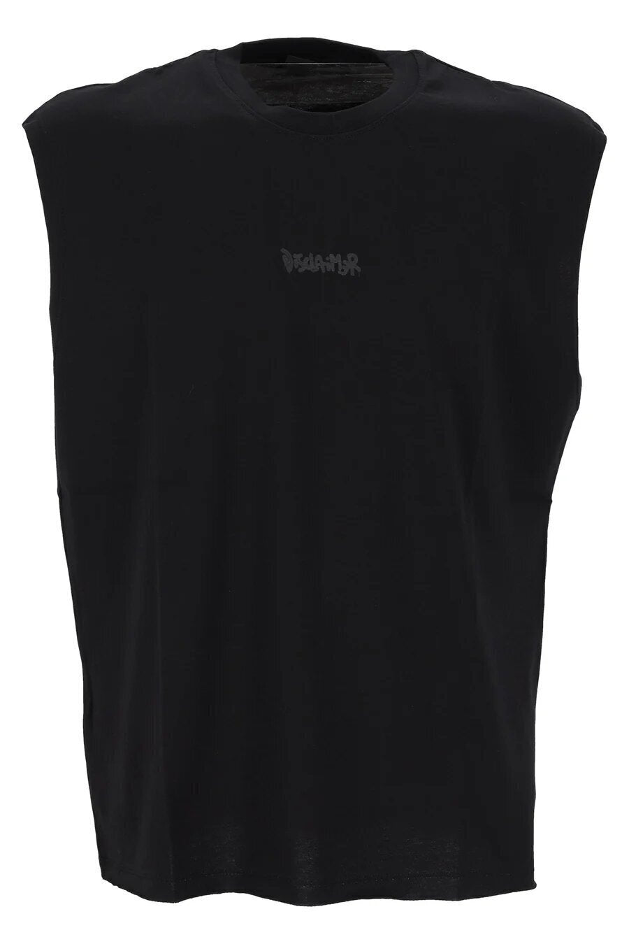 DISCLAIMER  Smanicato In Jersey Stampa Retro Uomo |  JEK PIT