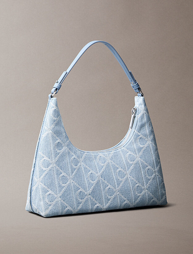 CALVIN KLEIN  Borsa In Denim Allover Donna |  JEK PIT
