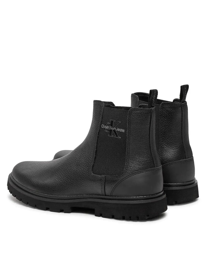 CALVIN KLEIN  Stivaletto Con Elstico Logo Uomo |  JEK PIT