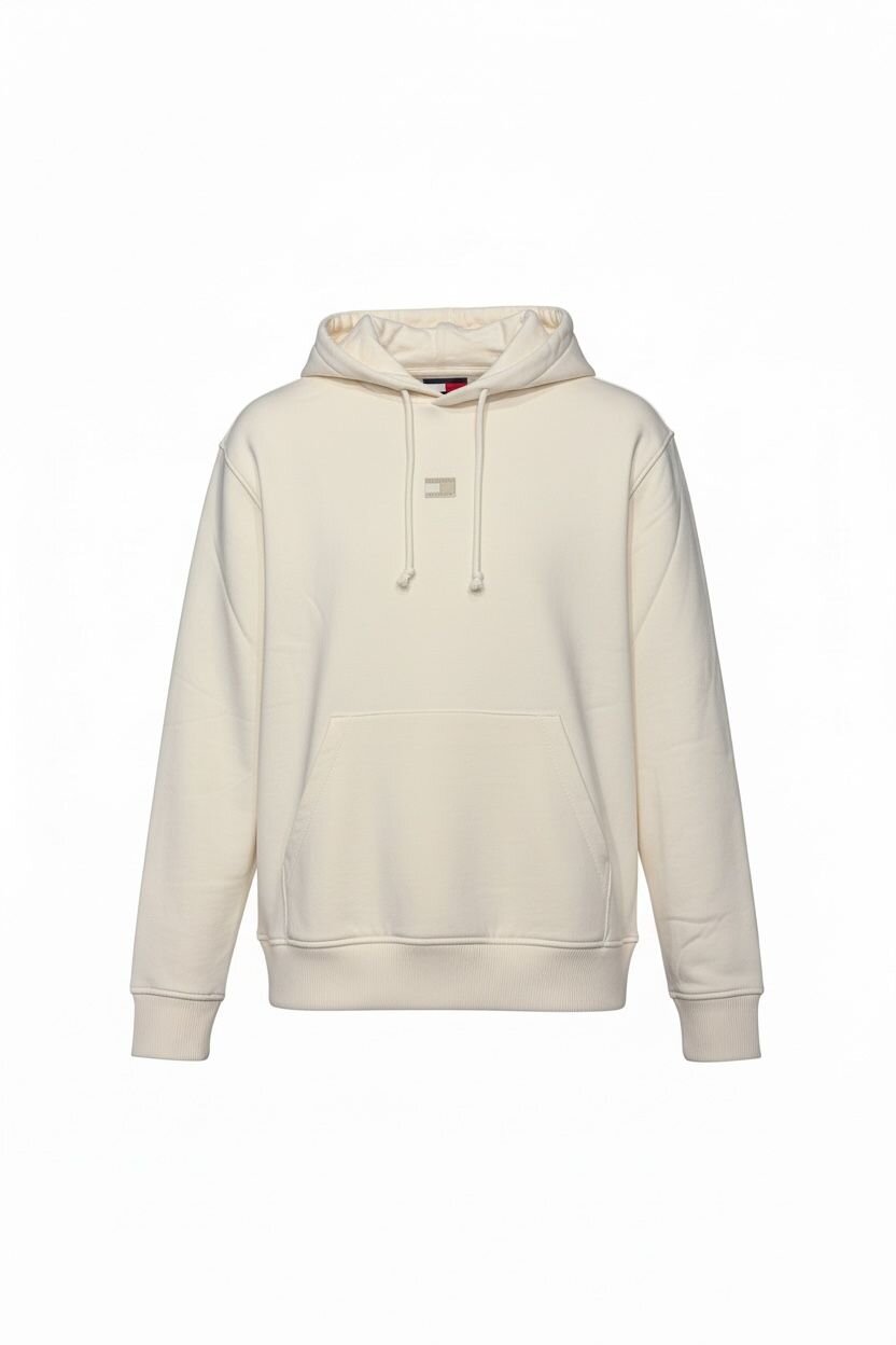 TOMMY JEANS  Felpa Con Cappuccio Con Logo Centrale Uomo |  JEK PIT