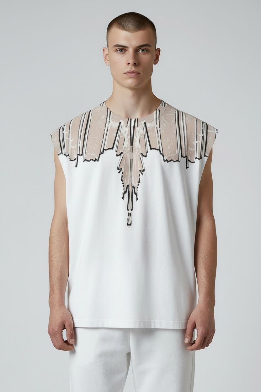 COUNTY OF MILAN - BURLON  t-Shirt Jersey Sleeveless Uomo |  JEK PIT