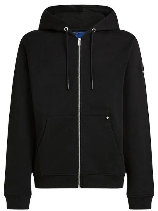 KARL LAGERFELD  Felpa Con Zip Patch Uomo |  JEK PIT