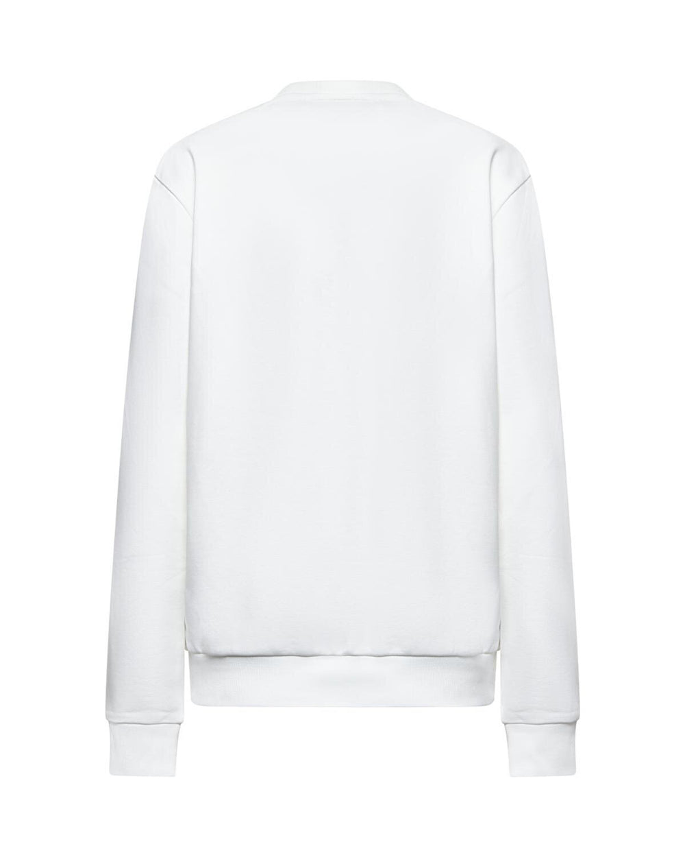 JOHN RICHMOND X  Felpa Giro Logo Con Strass Grande Donna |  JEK PIT