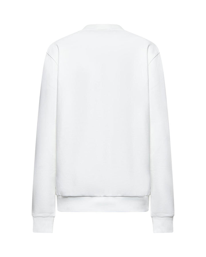 JOHN RICHMOND X  Felpa Giro Logo Con Strass Grande Donna |  JEK PIT