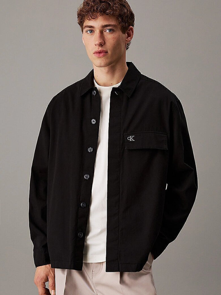 Camicia Bott. Nascosti Logo Ricam. Uomo - JEK PIT