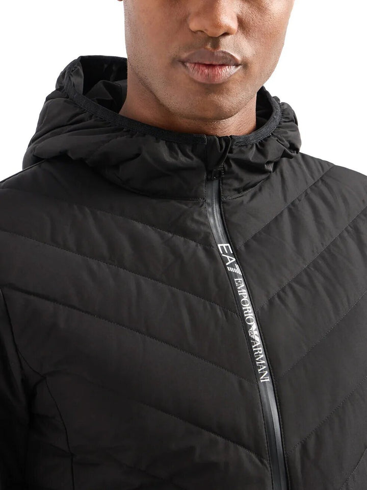 EMPORIO ARMANI EA7  Piumino Logo Su Zip 100gr Uomo |  JEK PIT
