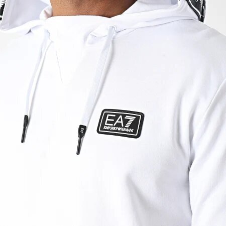 EMPORIO ARMANI EA7  Felpa Cappuccio Patch Banda Uomo |  JEK PIT