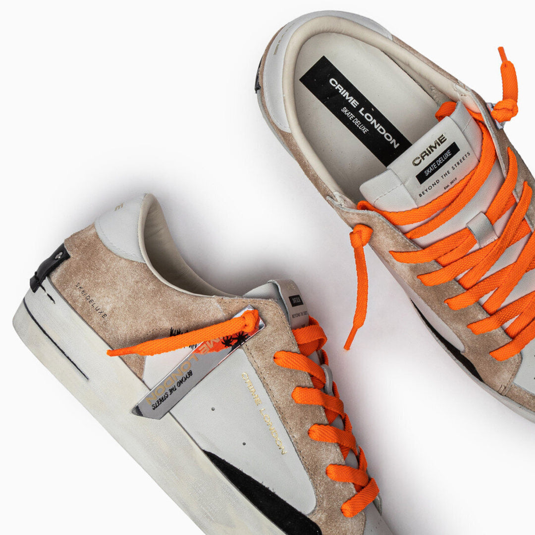 CRIME LONDON  Sneakers Con Patch Lacci Fluo Uomo |  JEK PIT