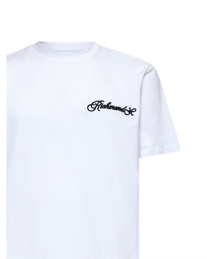 JOHN RICHMOND X  t-Shirt Logo Ricamato Grande Uomo |  JEK PIT