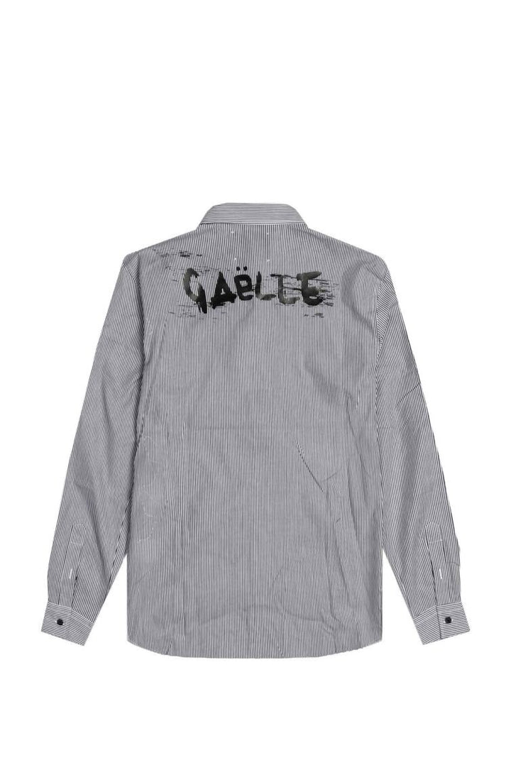 GAELLE  Camicia Basic Manica Lunga Con Stampa Uomo |  JEK PIT