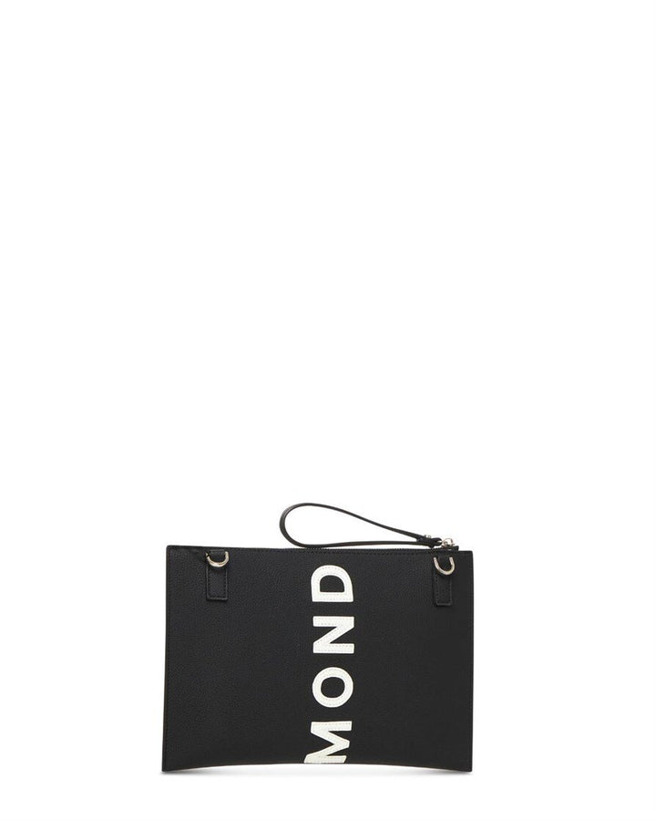 JOHN RICHMOND  Pochette Logo Ricamo Applicato Unisex |  JEK PIT