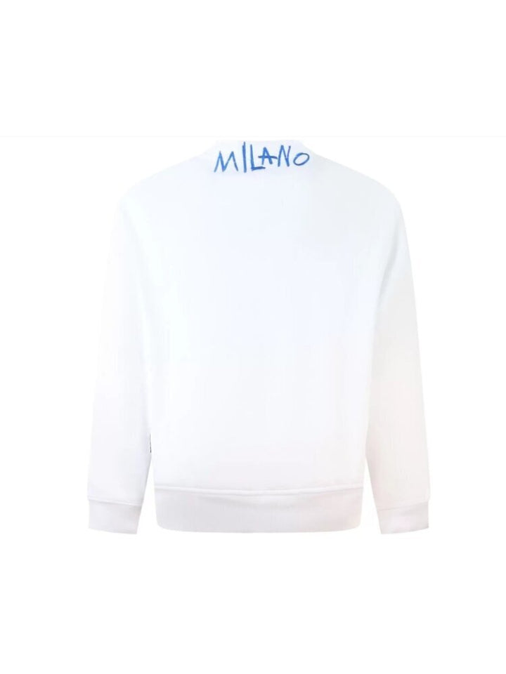 JUST CAVALLI  Felpa Giro Embroider Su Collo Uomo |  JEK PIT