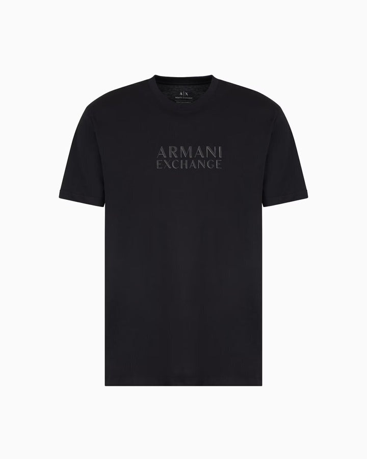 ARMANI EXCHANGE  t-Shirt Girocollo Logo Rilievo Grande Uomo |  JEK PIT