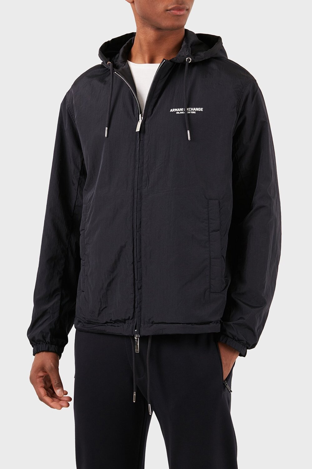 ARMANI EXCHANGE  Giubbino Capp. Logo Allover Uomo |  JEK PIT