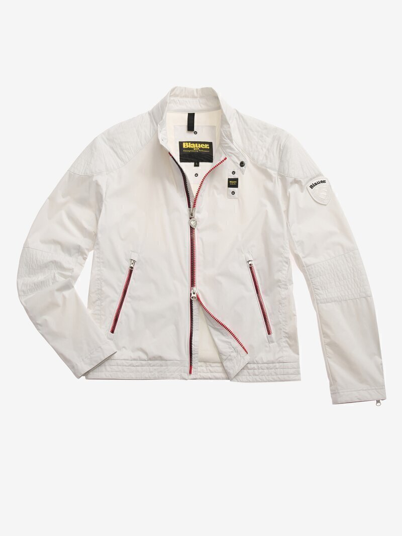 Giubbino Biker Cerniera Bicolor Uomo - JEK PIT