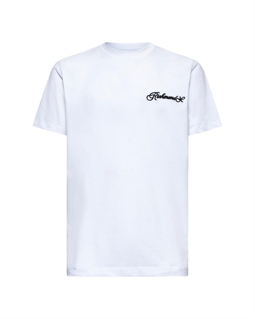 JOHN RICHMOND X  t-Shirt Logo Ricamato Grande Uomo |  JEK PIT