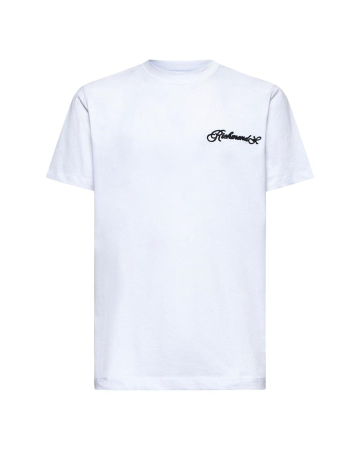 JOHN RICHMOND X  t-Shirt Logo Ricamato Grande Uomo |  JEK PIT