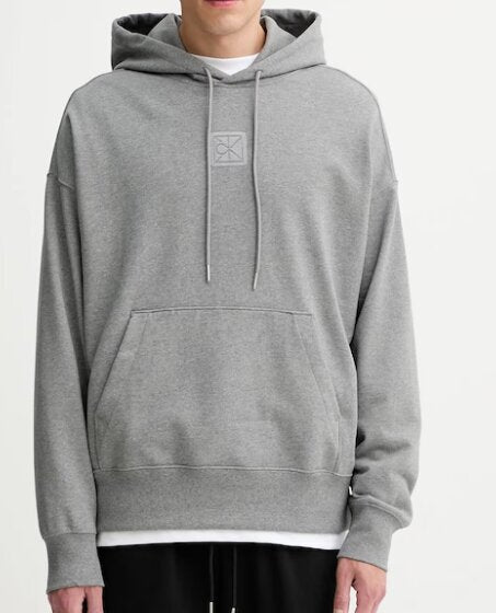 CALVIN KLEIN  Felpa Con Cappuccio Emblem Uomo |  JEK PIT