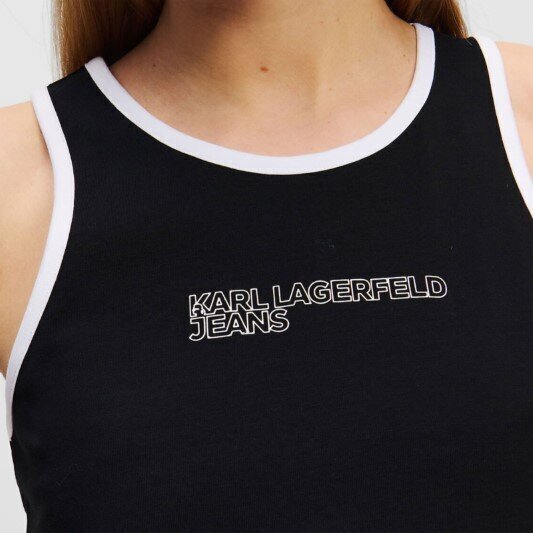 KARL LAGERFELD  Top Klj Outline Logo Pc Donna |  JEK PIT