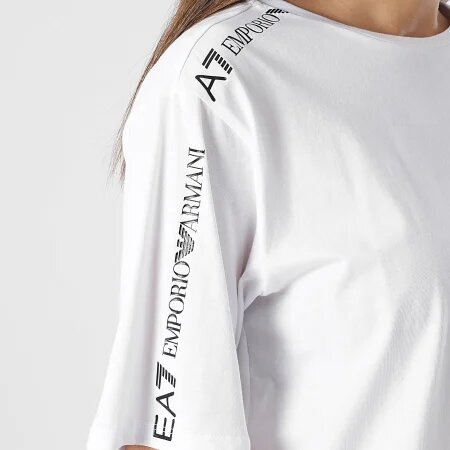 EMPORIO ARMANI EA7  t-Shirt Logo Up Stampa Donna |  JEK PIT