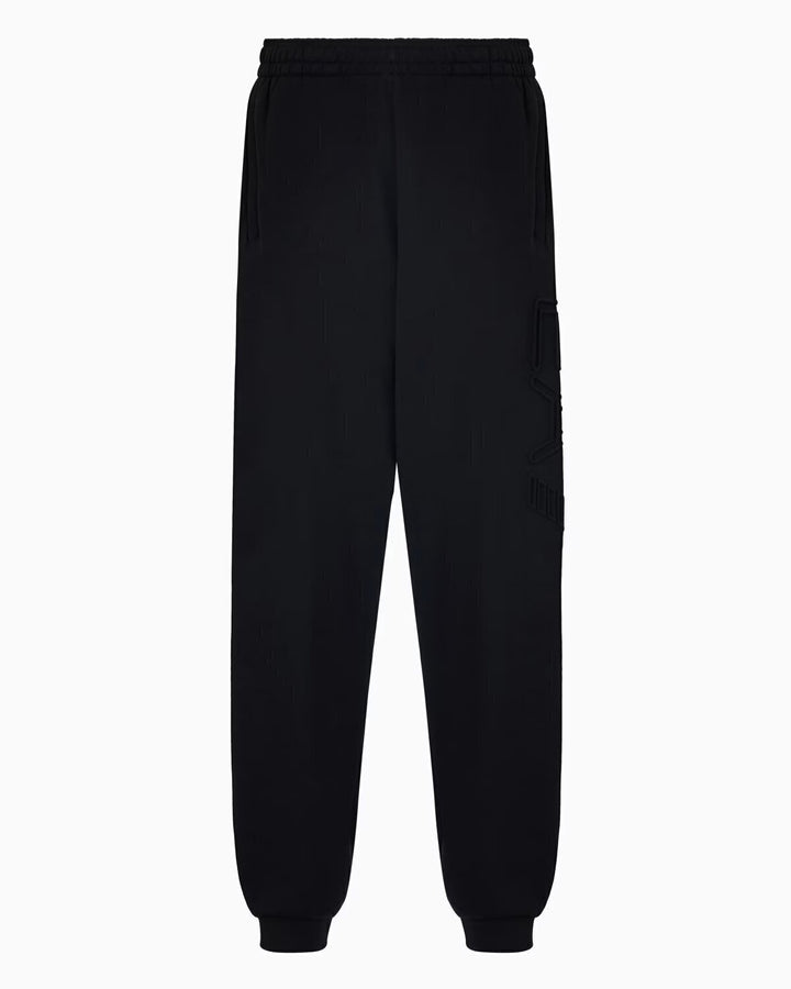EMPORIO ARMANI EA7  Pantalone In Felpa Logo Rilievo Vert. Uomo |  JEK PIT