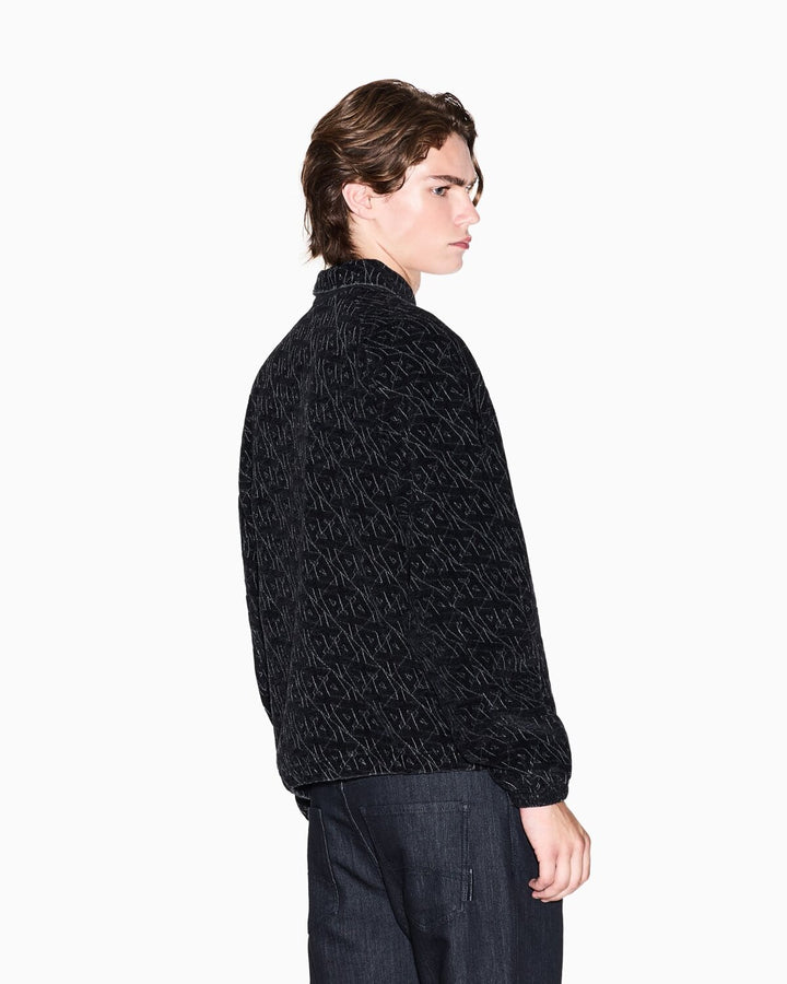 ARMANI EXCHANGE  Giubbino Allover In Ciniglia Uomo |  JEK PIT