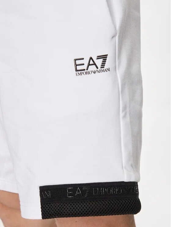 EMPORIO ARMANI EA7  Bermuda Felpa Logo Pc e Bordo Uomo |  JEK PIT