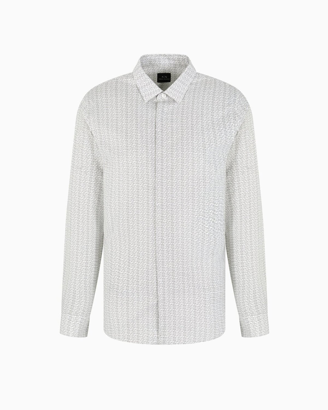 ARMANI EXCHANGE  Camicia Logo Circle Allover Uomo |  JEK PIT